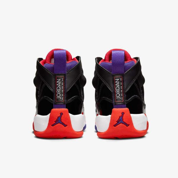 Nike Jumpman Two Trey Sko Til Børn Sort Mørk Hvid Rød