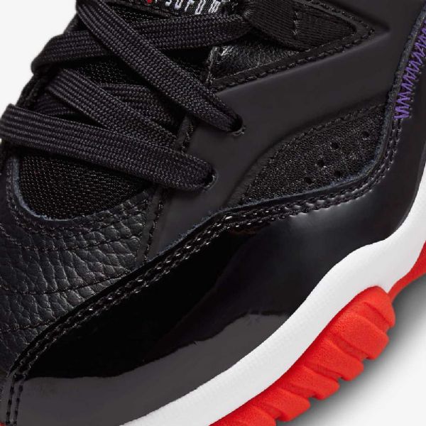 Nike Jumpman Two Trey Sko Til Børn Sort Mørk Hvid Rød