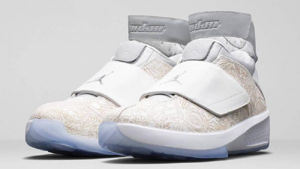 Nike Air Jordan 20 Laser Sko Til Mænd Hvid