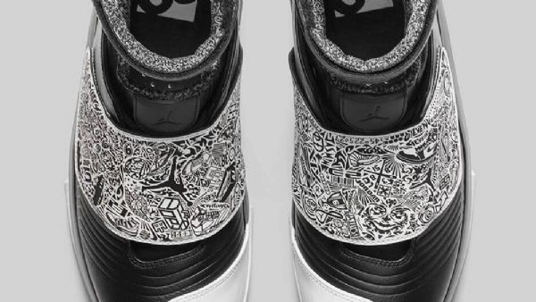 Nike Air Jordan 20 Playoffs Sko Til Mænd Sort