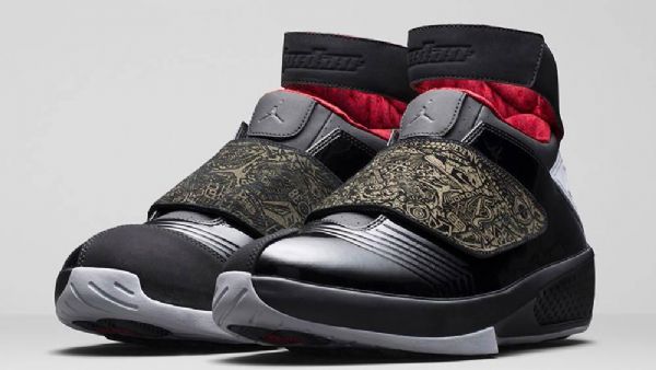 Nike Air Jordan 20 Stealth Sko Til Mænd Sort Rød