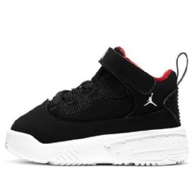 Nike Air Jordan Max Aura 2 Td Sko Til Børn Sort Hvid