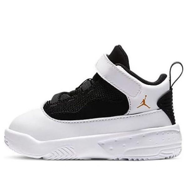 Nike Air Jordan Max Aura 2 Td Sko Til Børn Sort Hvid