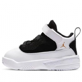 Nike Air Jordan Max Aura 2 Td Sko Til Børn Sort Hvid