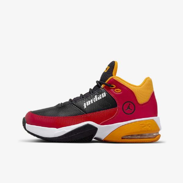 Nike Air Jordan Max Aura 3 Se Sko Til Børn Rød Guld Sort