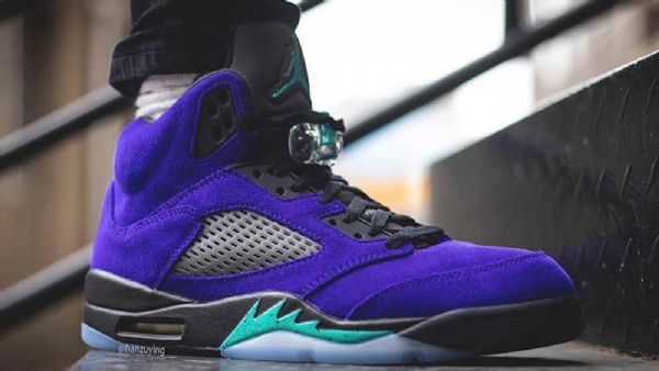 Nike Air Jordan 5 Alternate Grape Sko Til Mænd Sort