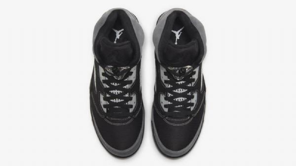 Nike Air Jordan 5 Antracit Sko Til Damer Grå