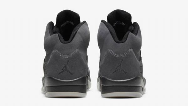 Nike Air Jordan 5 Antracit Sko Til Damer Grå
