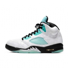 Nike Air Jordan 5 Island Sko Til Damer Grøn