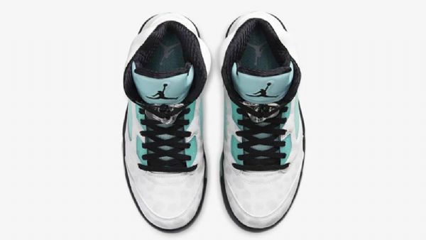 Nike Air Jordan 5 Island Sko Til Damer Grøn