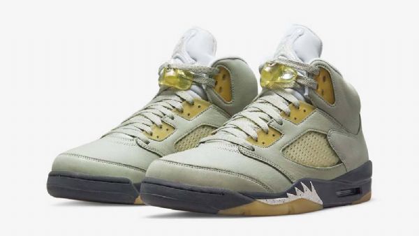Nike Air Jordan 5 Jade Horizon Sko Til Damer Grøn