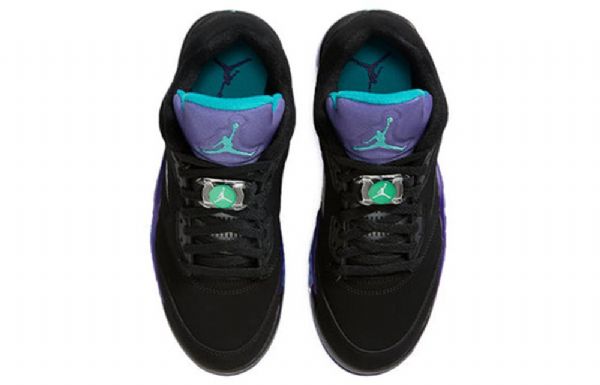 Nike Air Jordan 5 Low Tops Golf Retro Basketball Sko Til Mænd Sort