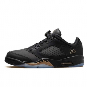Nike Air Jordan 5 Low Tops Wings Class Of 2020-2021 Sko Til Mænd Sort