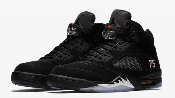 Nike Air Jordan 5 Psg Sko Til Mænd Sort
