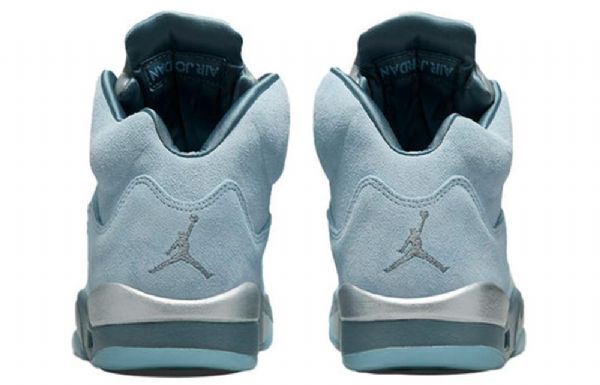 Nike Air Jordan 5 Retro Basketball Sko Til Damer Blå
