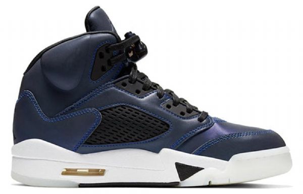 Nike Air Jordan 5 Retro Basketball Sko Til Damer Grå