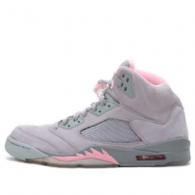 Nike Air Jordan 5 Retro Basketball Sko Til Damer Grå