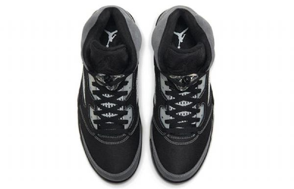 Nike Air Jordan 5 Retro Basketball Sko Til Mænd Grå