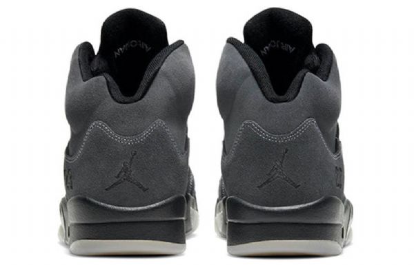 Nike Air Jordan 5 Retro Basketball Sko Til Mænd Grå
