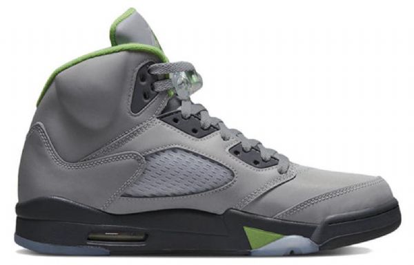 Nike Air Jordan 5 Retro Basketball Sko Til Mænd Grøn
