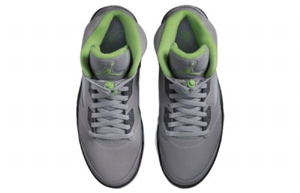 Nike Air Jordan 5 Retro Basketball Sko Til Mænd Grøn