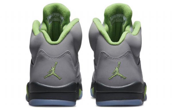 Nike Air Jordan 5 Retro Basketball Sko Til Mænd Grøn