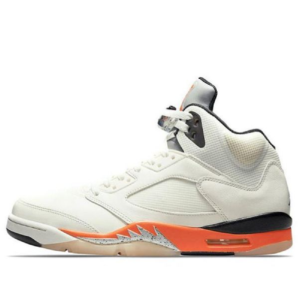 Nike Air Jordan 5 Retro Basketball Sko Til Mænd Khaki