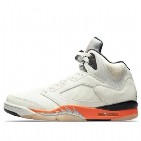 Nike Air Jordan 5 Retro Basketball Sko Til Mænd Khaki