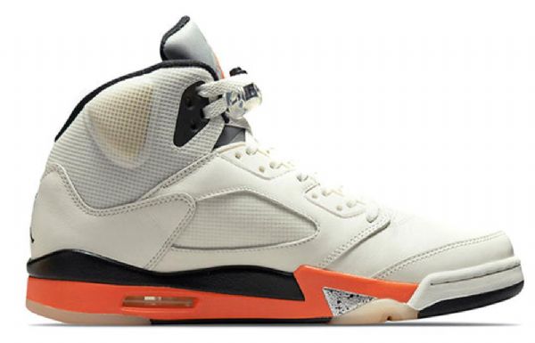 Nike Air Jordan 5 Retro Basketball Sko Til Mænd Khaki