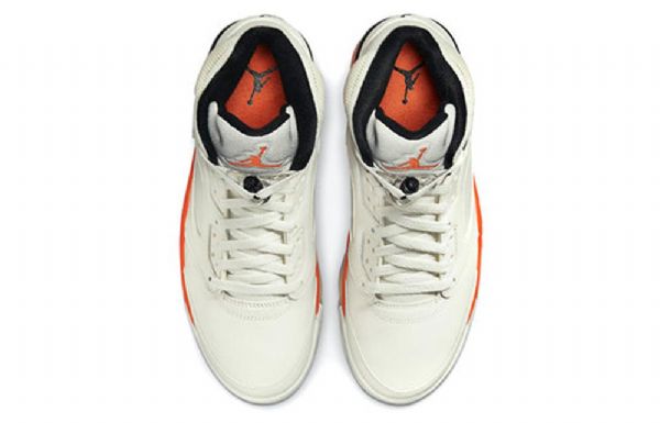 Nike Air Jordan 5 Retro Basketball Sko Til Mænd Khaki