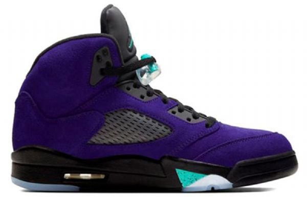 Nike Air Jordan 5 Retro Basketball Sko Til Mænd Lilla