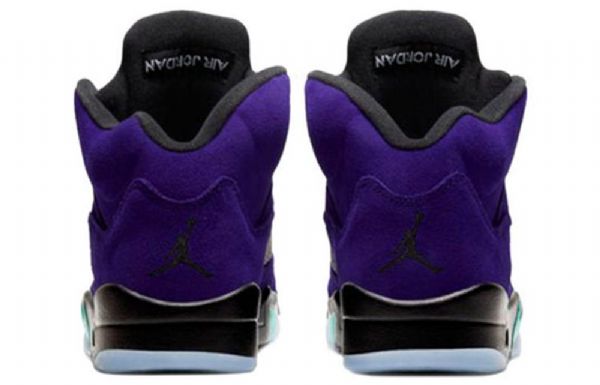 Nike Air Jordan 5 Retro Basketball Sko Til Mænd Lilla