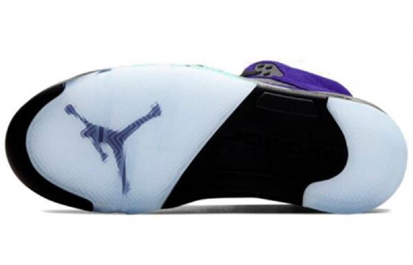 Nike Air Jordan 5 Retro Basketball Sko Til Mænd Lilla