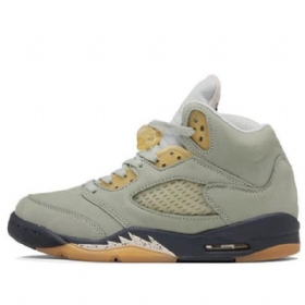 Nike Air Jordan 5 Retro Basketball Sko Til Mænd Mint
