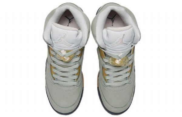 Nike Air Jordan 5 Retro Basketball Sko Til Mænd Mint