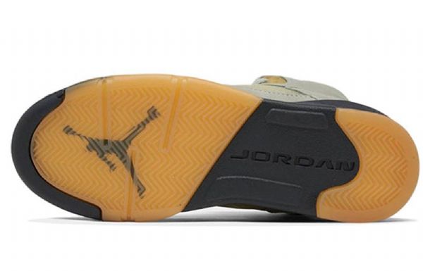 Nike Air Jordan 5 Retro Basketball Sko Til Mænd Mint