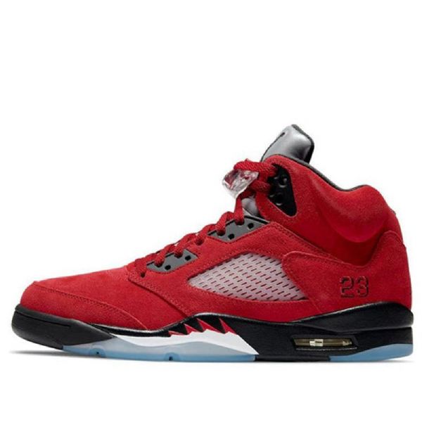 Nike Air Jordan 5 Retro Basketball Sko Til Mænd Rød