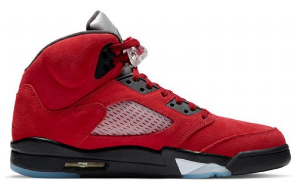 Nike Air Jordan 5 Retro Basketball Sko Til Mænd Rød