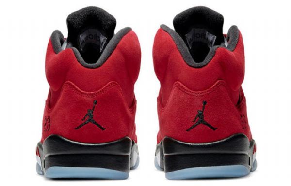 Nike Air Jordan 5 Retro Basketball Sko Til Mænd Rød