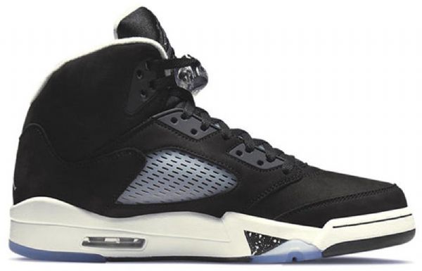Nike Air Jordan 5 Retro Basketball Sko Til Mænd Sort