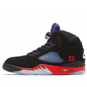 Nike Air Jordan 5 Retro Basketball Sko Til Mænd Sort