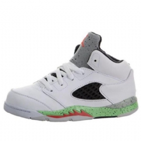Nike Air Jordan 5 Retro Bt Sko Til Børn Hvid