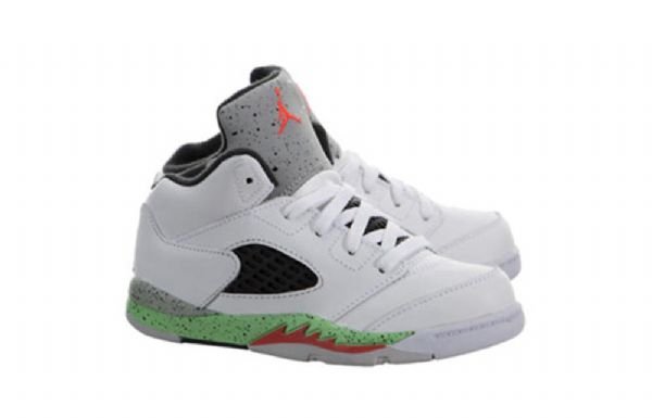 Nike Air Jordan 5 Retro Bt Sko Til Børn Hvid