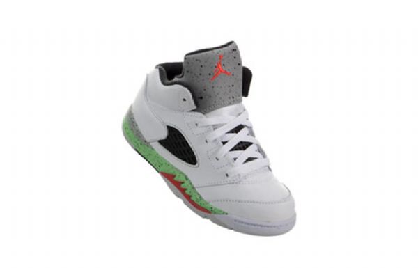 Nike Air Jordan 5 Retro Bt Sko Til Børn Hvid
