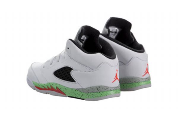 Nike Air Jordan 5 Retro Bt Sko Til Børn Hvid