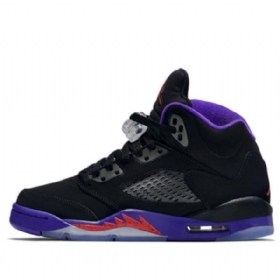 Nike Air Jordan 5 Retro Gg Basketball Sko Til Mænd Sort Lilla