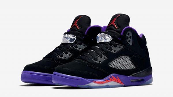 Nike Air Jordan 5 Retro Gg Fierce Sko Til Mænd Lilla
