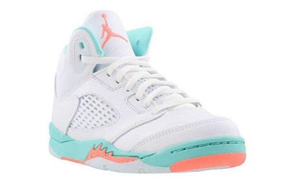 Nike Air Jordan 5 Retro Gp Basketball Sko Til Mænd Lys Turkis