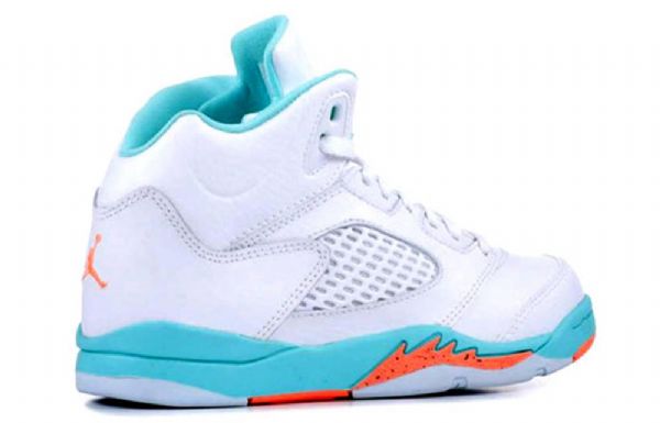 Nike Air Jordan 5 Retro Gp Basketball Sko Til Mænd Lys Turkis