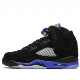 Nike Air Jordan 5 Retro Gs Basketball Sko Til Mænd Blå